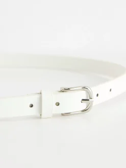 Accessoarer>Lindex Skarp Med Silverfargat Spanne White