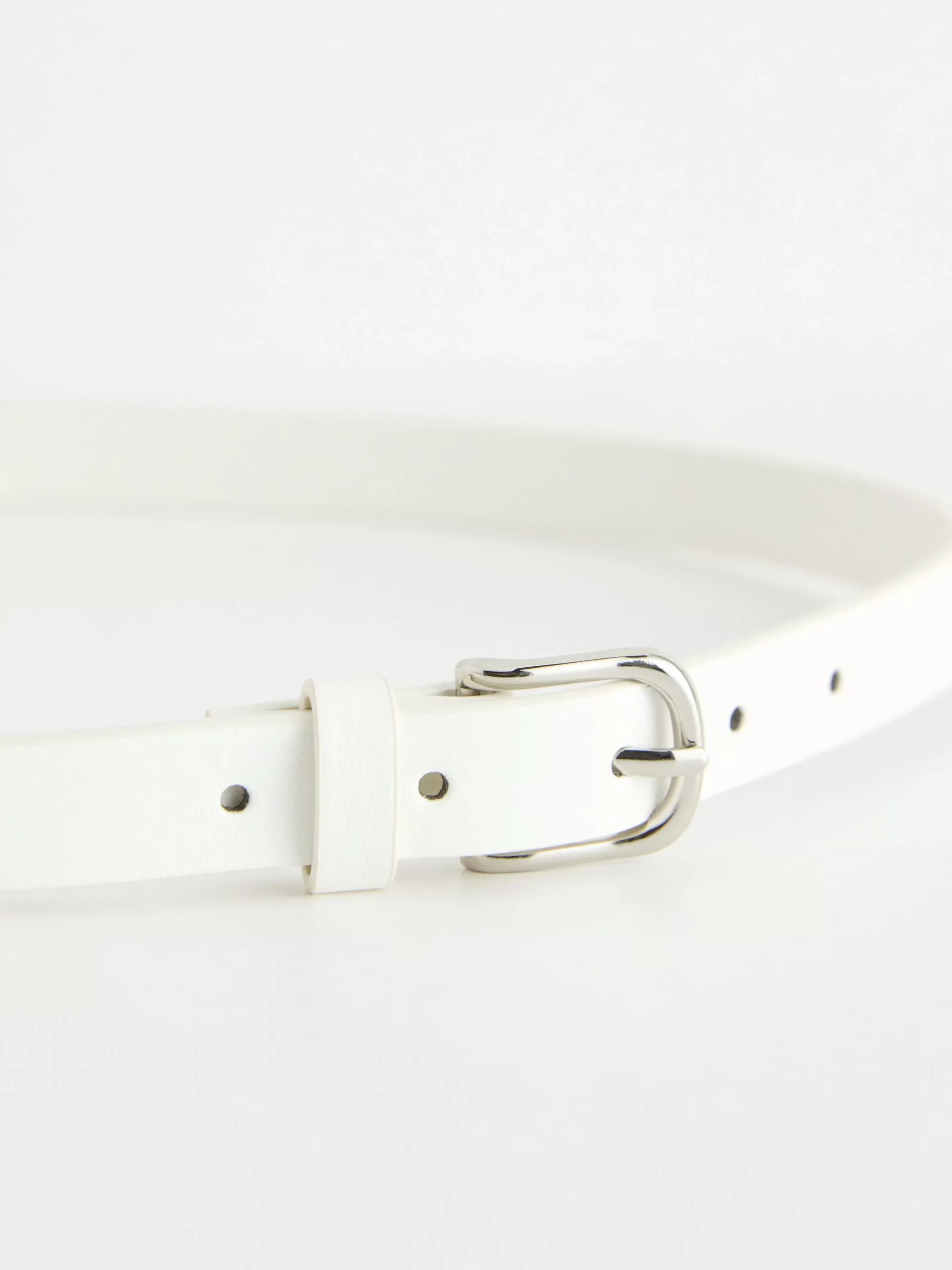 Accessoarer>Lindex Skarp Med Silverfargat Spanne White