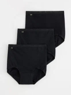 Trosor>Lindex Sloggi Maxi 3-Pack Trosor Black