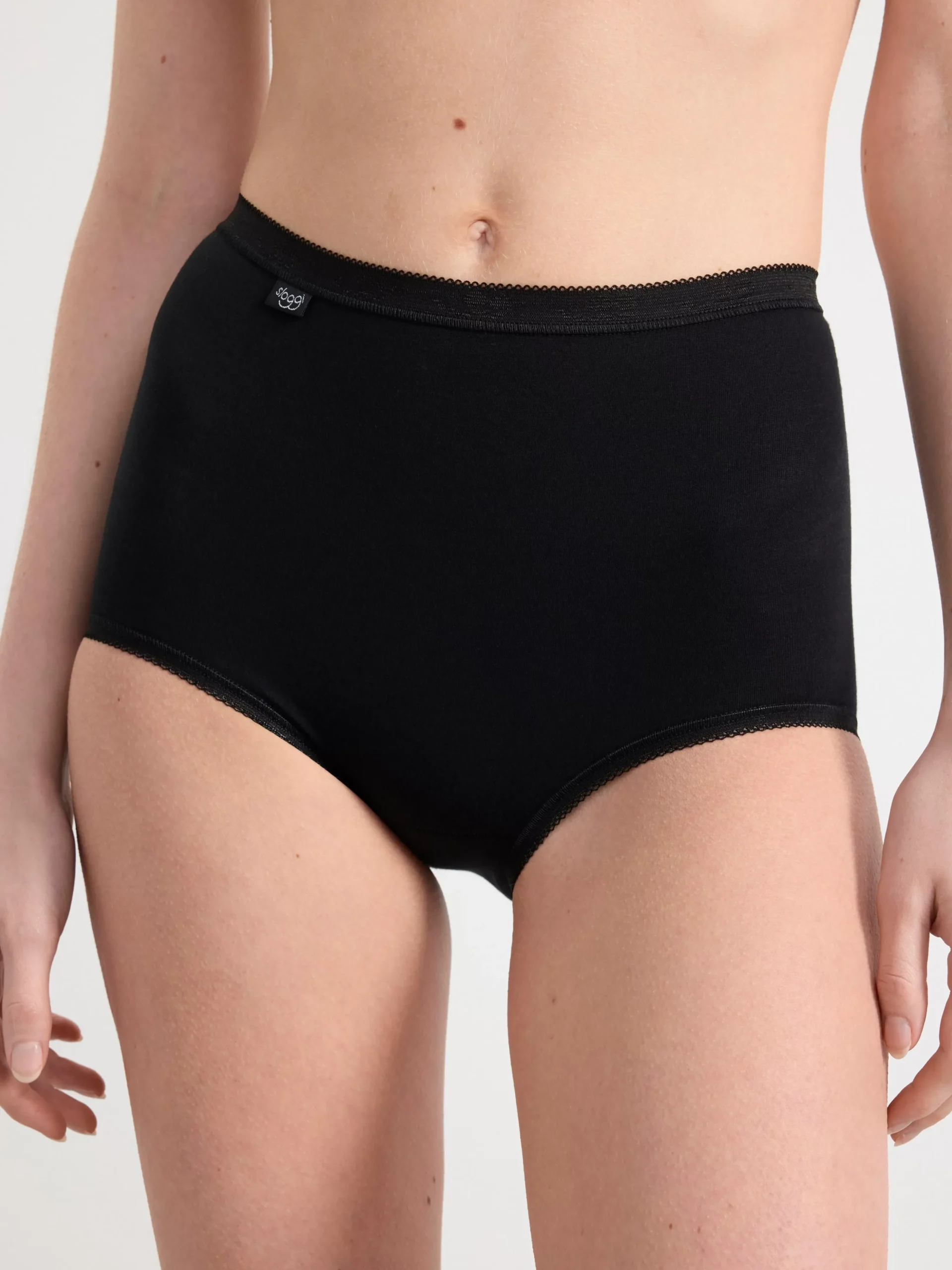 Trosor>Lindex Sloggi Maxi 3-Pack Trosor Black