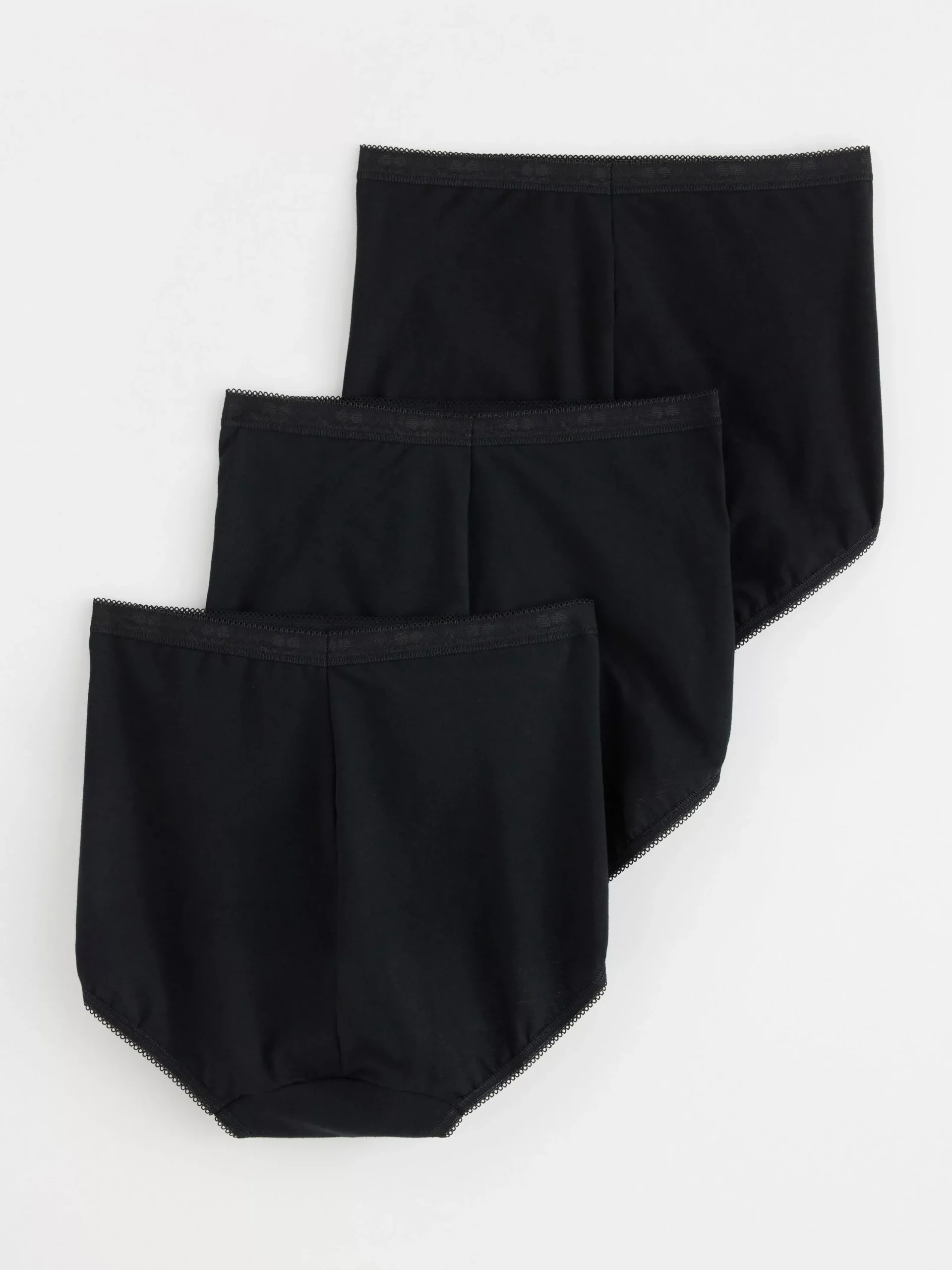 Trosor>Lindex Sloggi Maxi 3-Pack Trosor Black