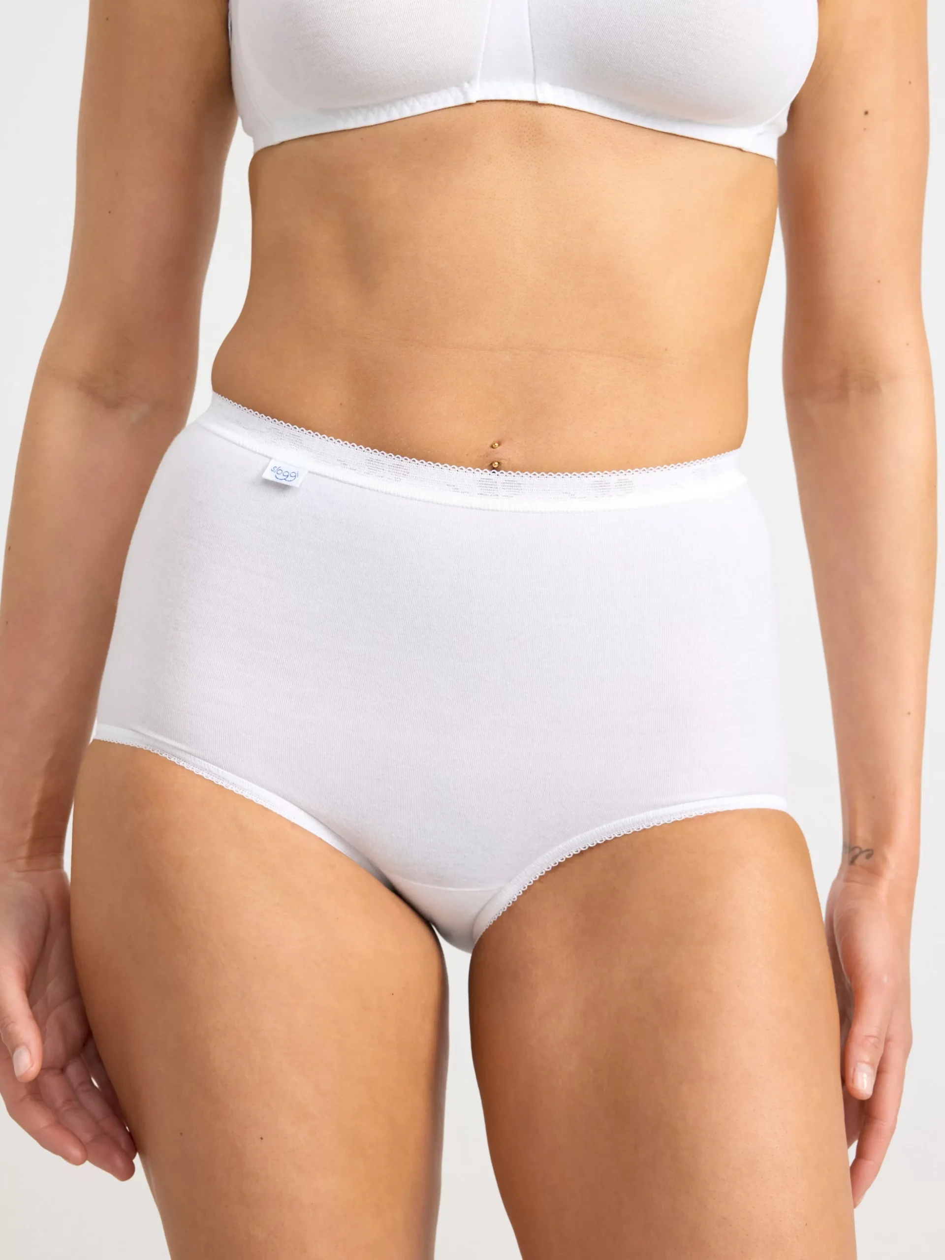Trosor>Lindex Sloggi Maxi 3-Pack Trosor White