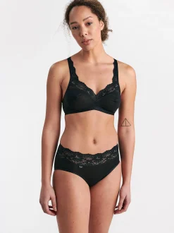Trosor>Lindex Sloggi Romance Midi Trosa Black