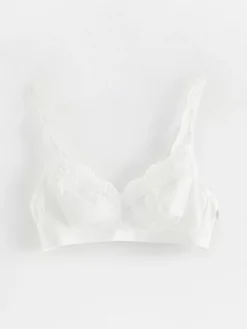 Bh>Lindex Sloggi Romance Soft Bh White