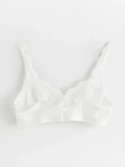 Bh>Lindex Sloggi Romance Soft Bh White