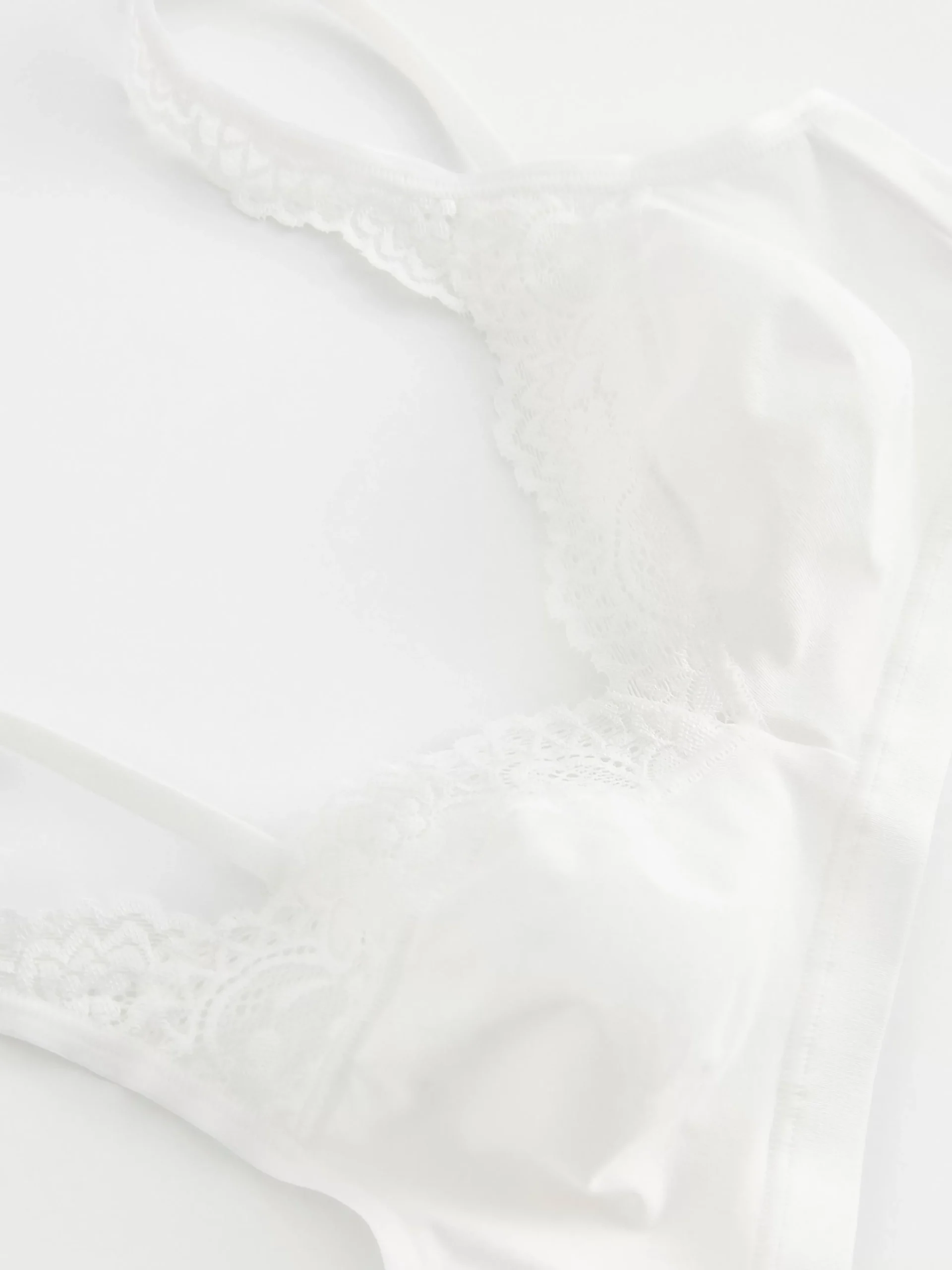 Bh>Lindex Sloggi Romance Soft Bh White