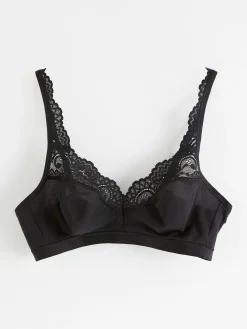 Bh>Lindex Sloggi Romance Soft Bh Black