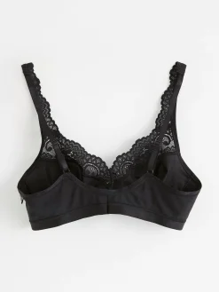 Bh>Lindex Sloggi Romance Soft Bh Black
