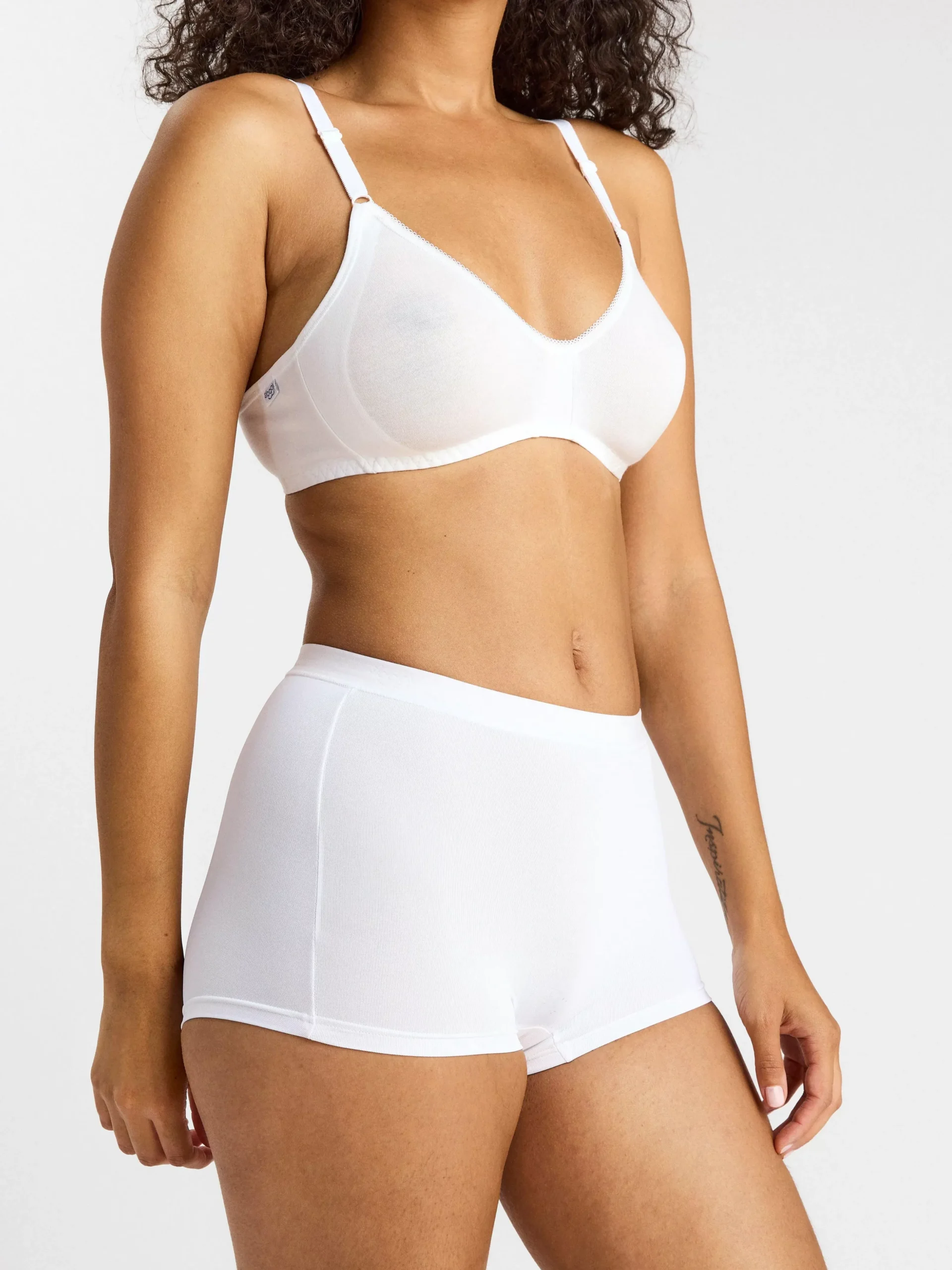 Trosor>Lindex Sloggi Sensual Fresh Shorts Trosa White