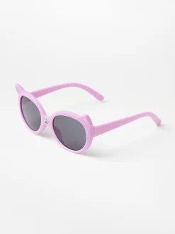 Accessoarer>Lindex Solglasogon Med Kattoron Och Nos Light Lilac