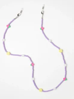 Accessoarer>Lindex Solglasogonkedja Med Frukter Light Lilac