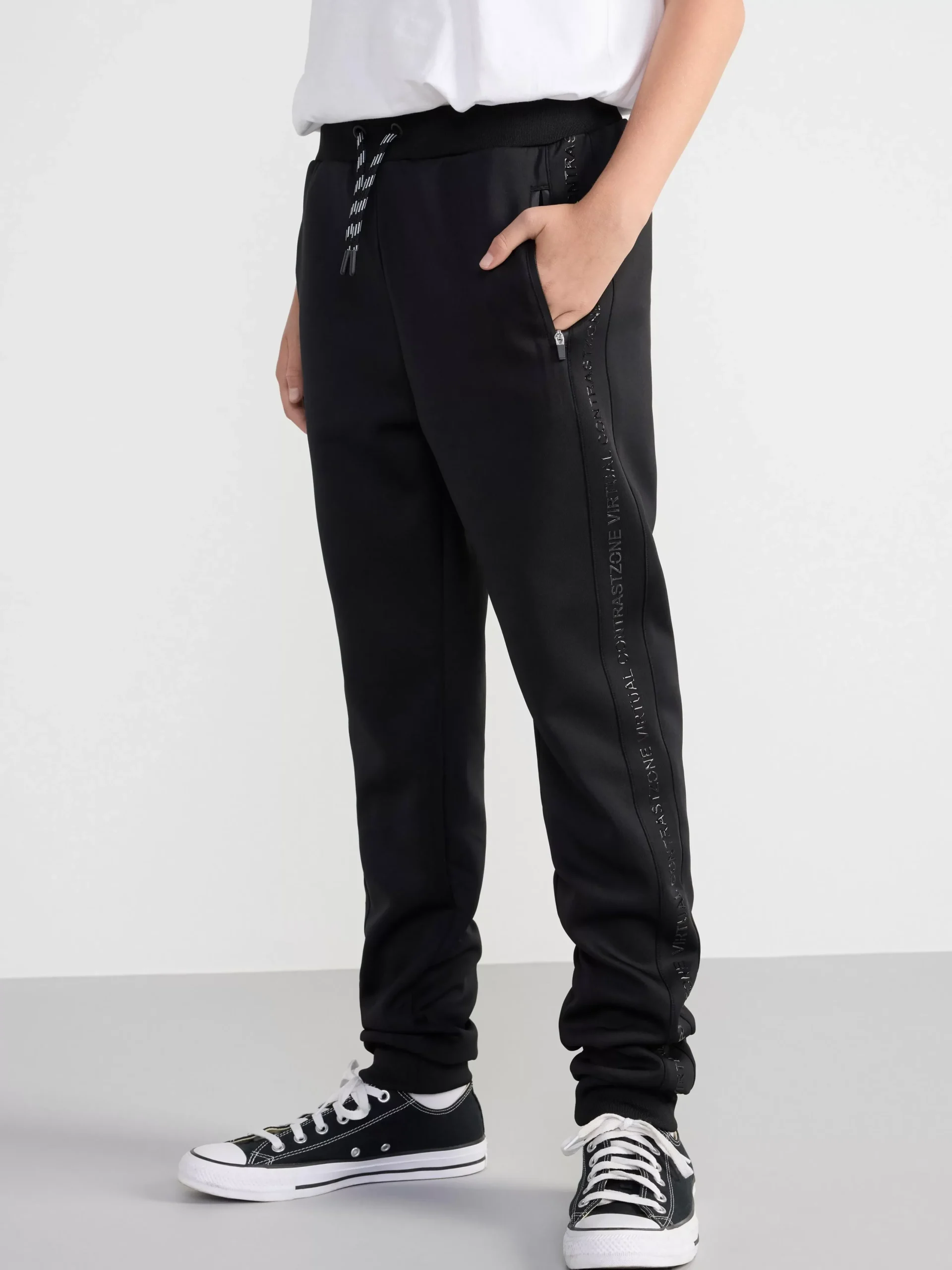 Byxor & Leggings>Lindex Sportiga Mjukisbyxor Black