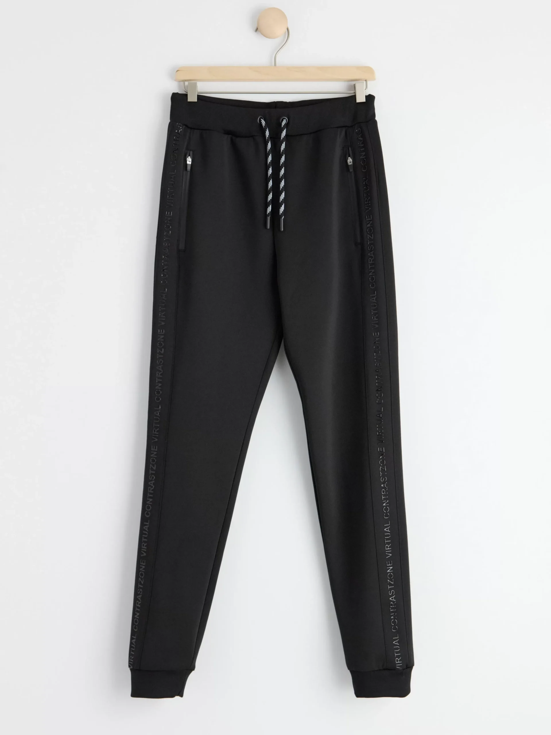 Byxor & Leggings>Lindex Sportiga Mjukisbyxor Black