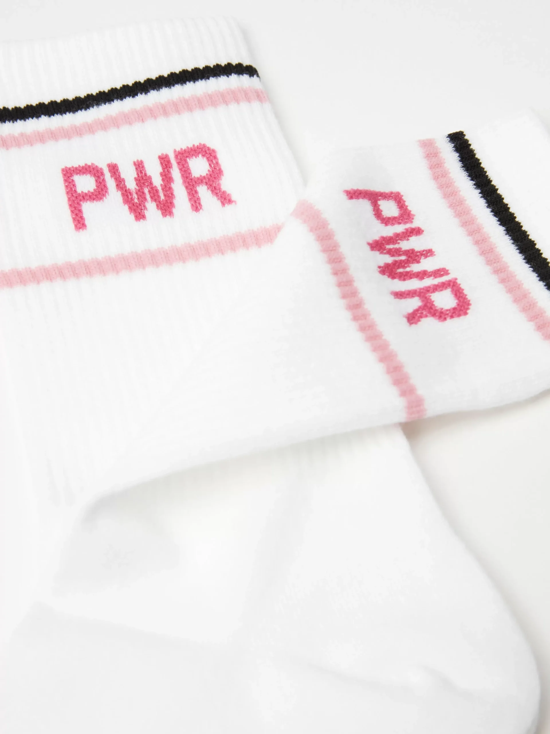 Strumpor>Lindex Sportiga Strumpor I Bomullsblandning White