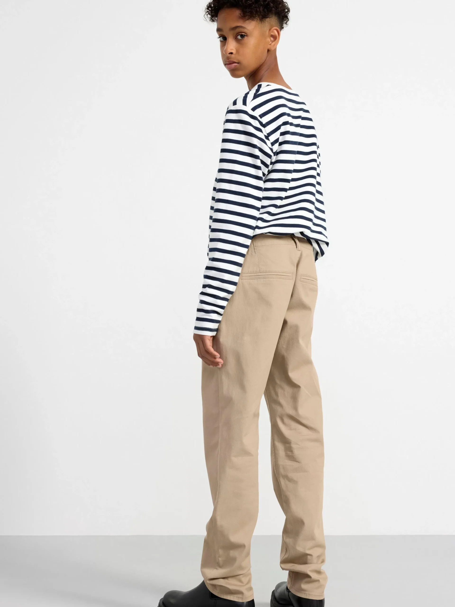 Byxor & Leggings>Lindex Staffan Raka Chinos Med Normalhog Midja Khaki