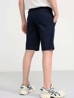 Byxor & Leggings>Lindex Staffan Raka Chinosshorts Med Normalhog Midja Dark Navy