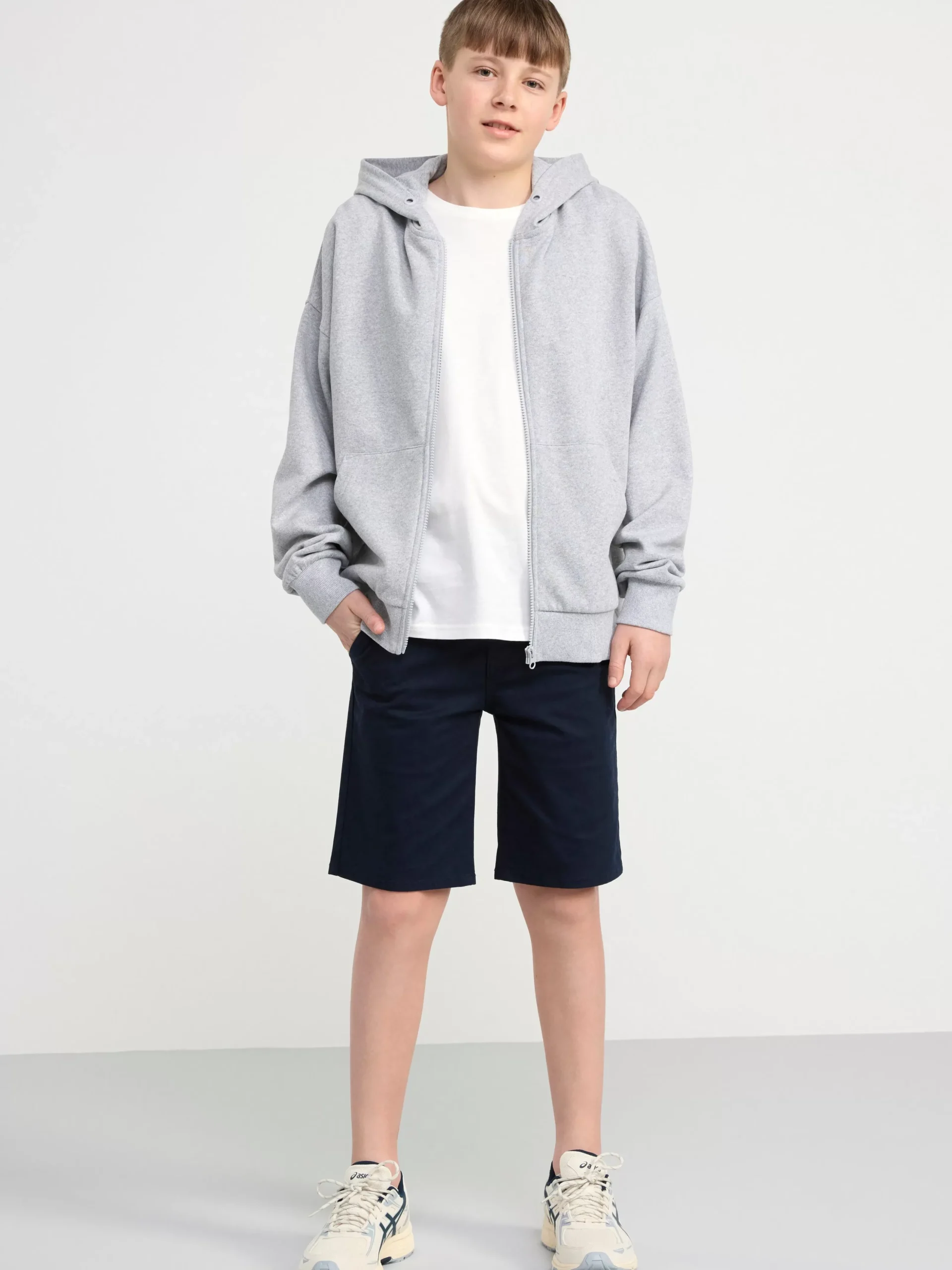 Byxor & Leggings>Lindex Staffan Raka Chinosshorts Med Normalhog Midja Dark Navy