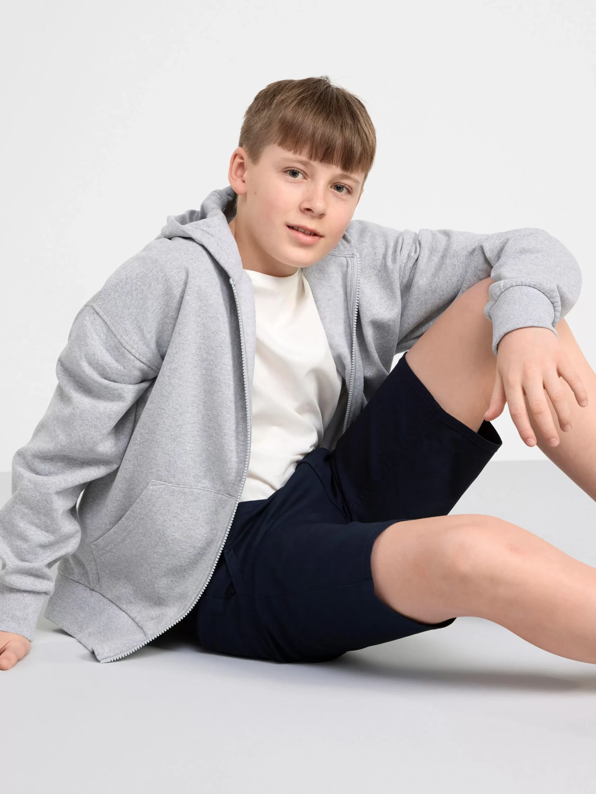 Byxor & Leggings>Lindex Staffan Raka Chinosshorts Med Normalhog Midja Dark Navy