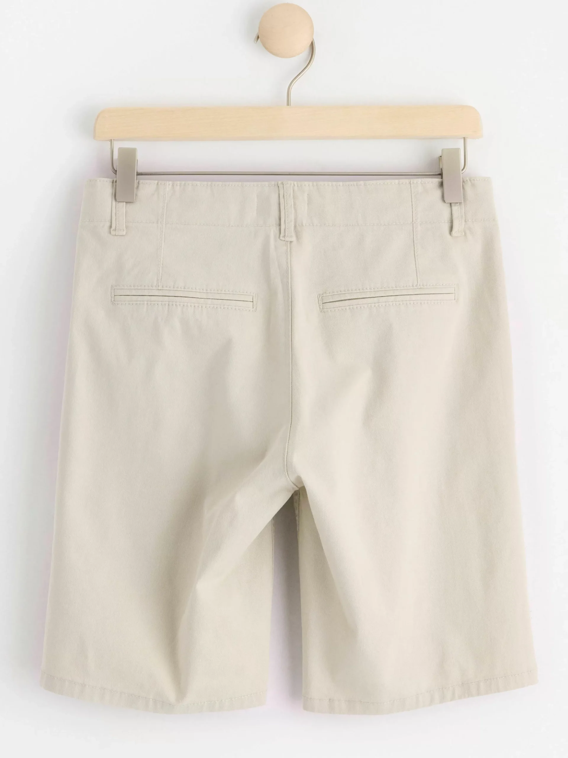 Byxor & Leggings>Lindex Staffan Raka Chinosshorts Med Normalhog Midja Light Beige