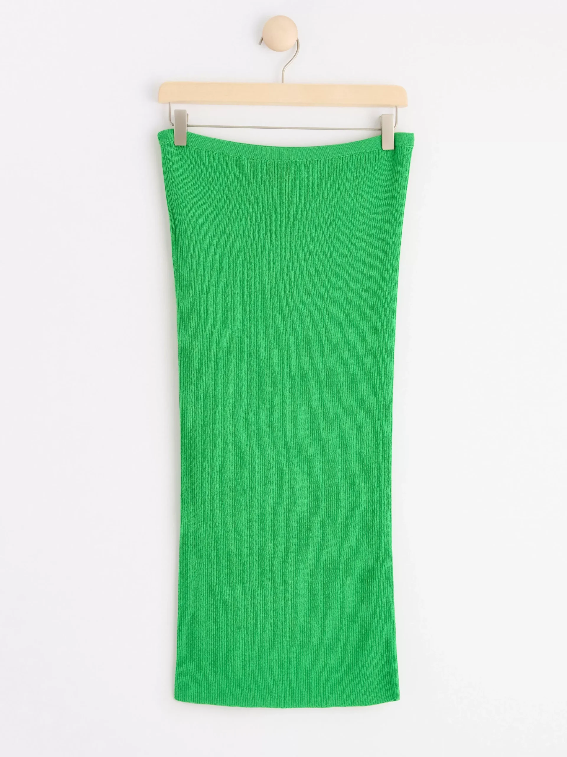 Kjolar>Lindex Stickad Kjol Green