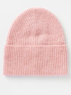 Accessoarer>Lindex Stickad Mossa I Ullblandning Dam Light Dusty Pink