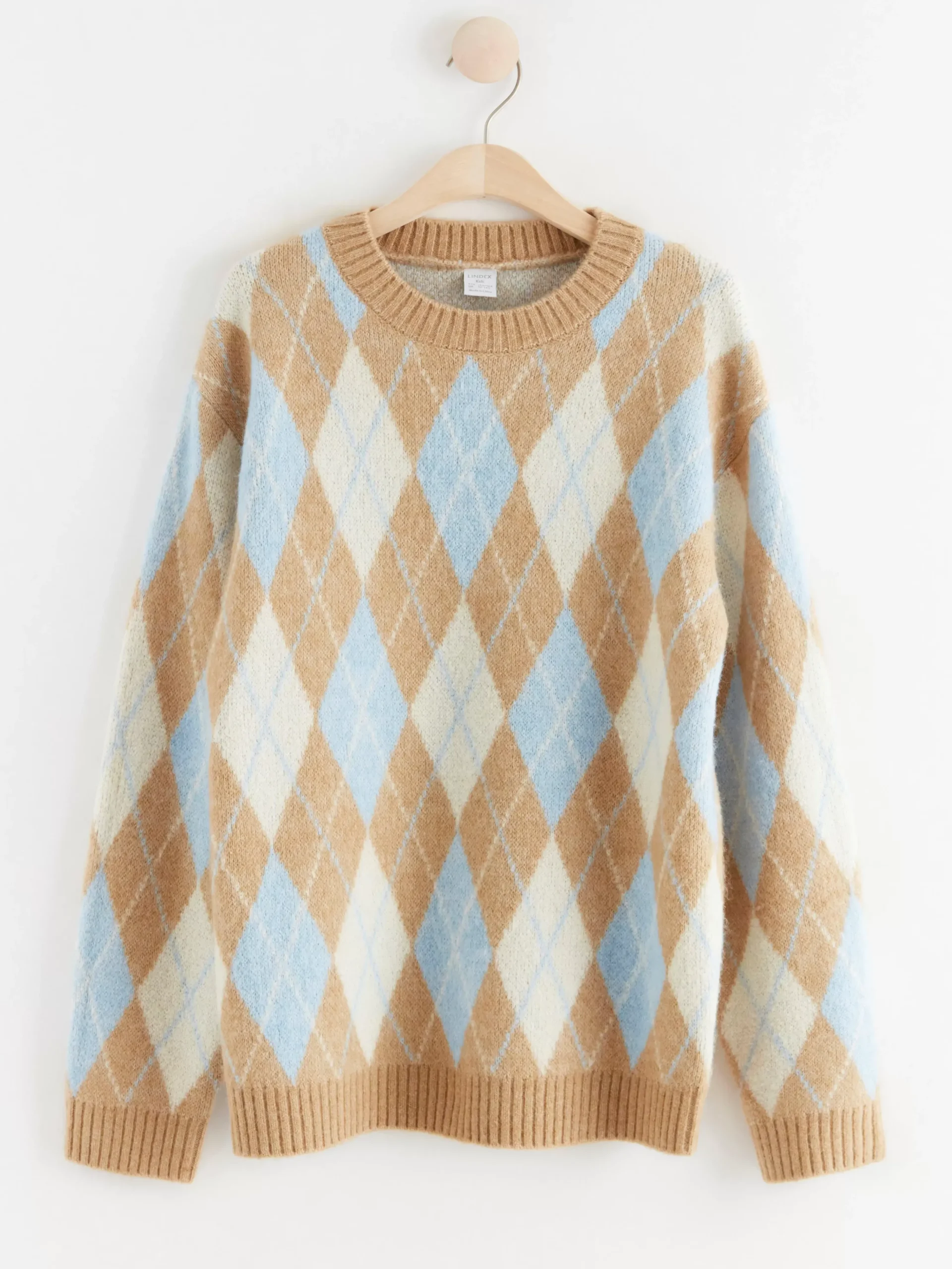 Tröjor & Cardigans>Lindex Stickad Troja Light Blue