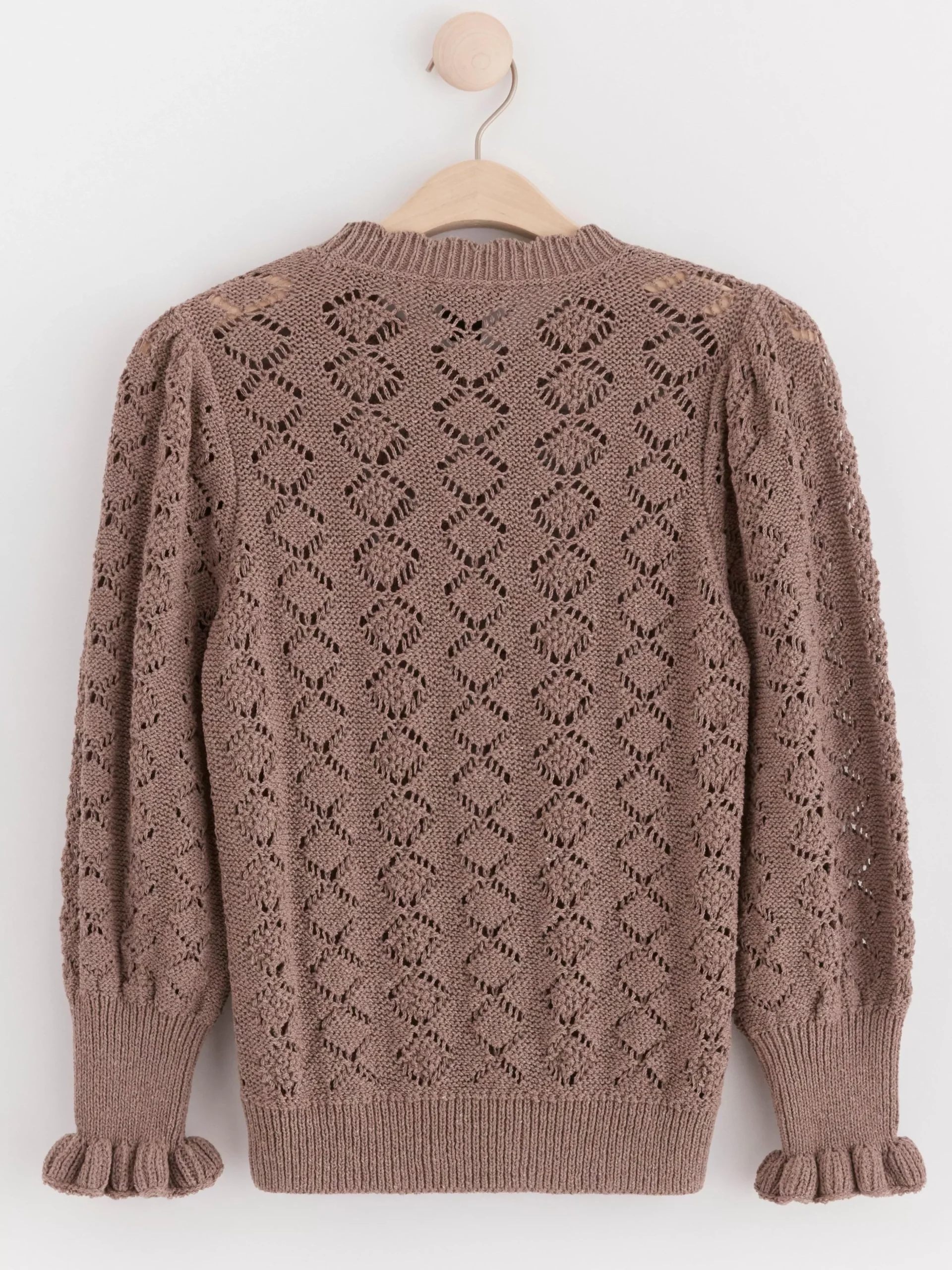 Tröjor & Cardigans>Lindex Stickad Troja Brown
