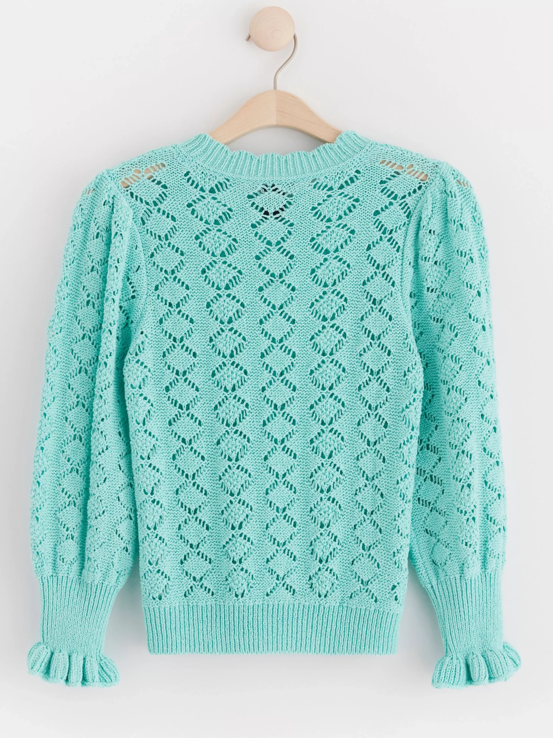 Tröjor & Cardigans>Lindex Stickad Troja Turqoise