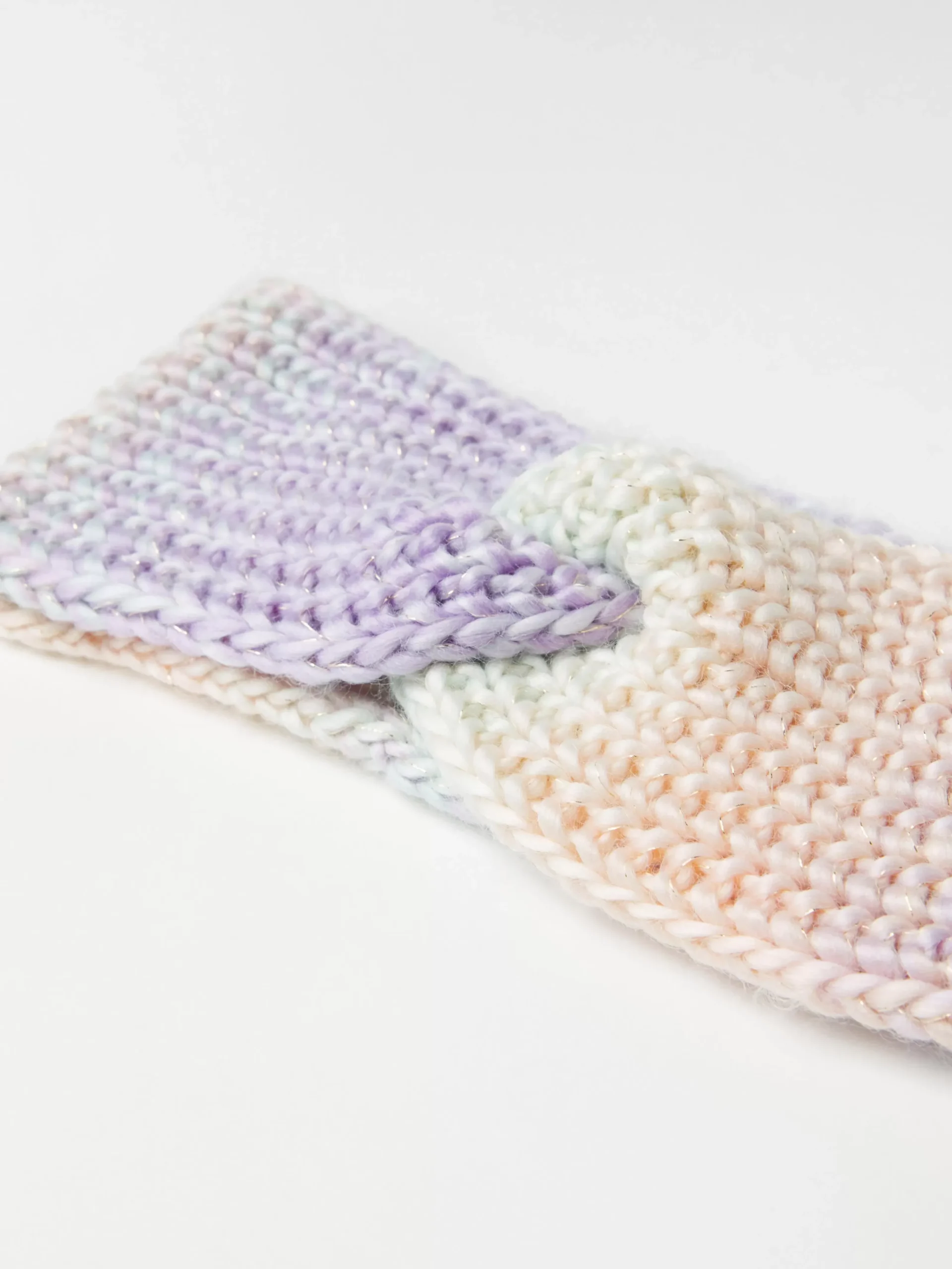 Accessoarer>Lindex Stickat Pannband Light Lilac