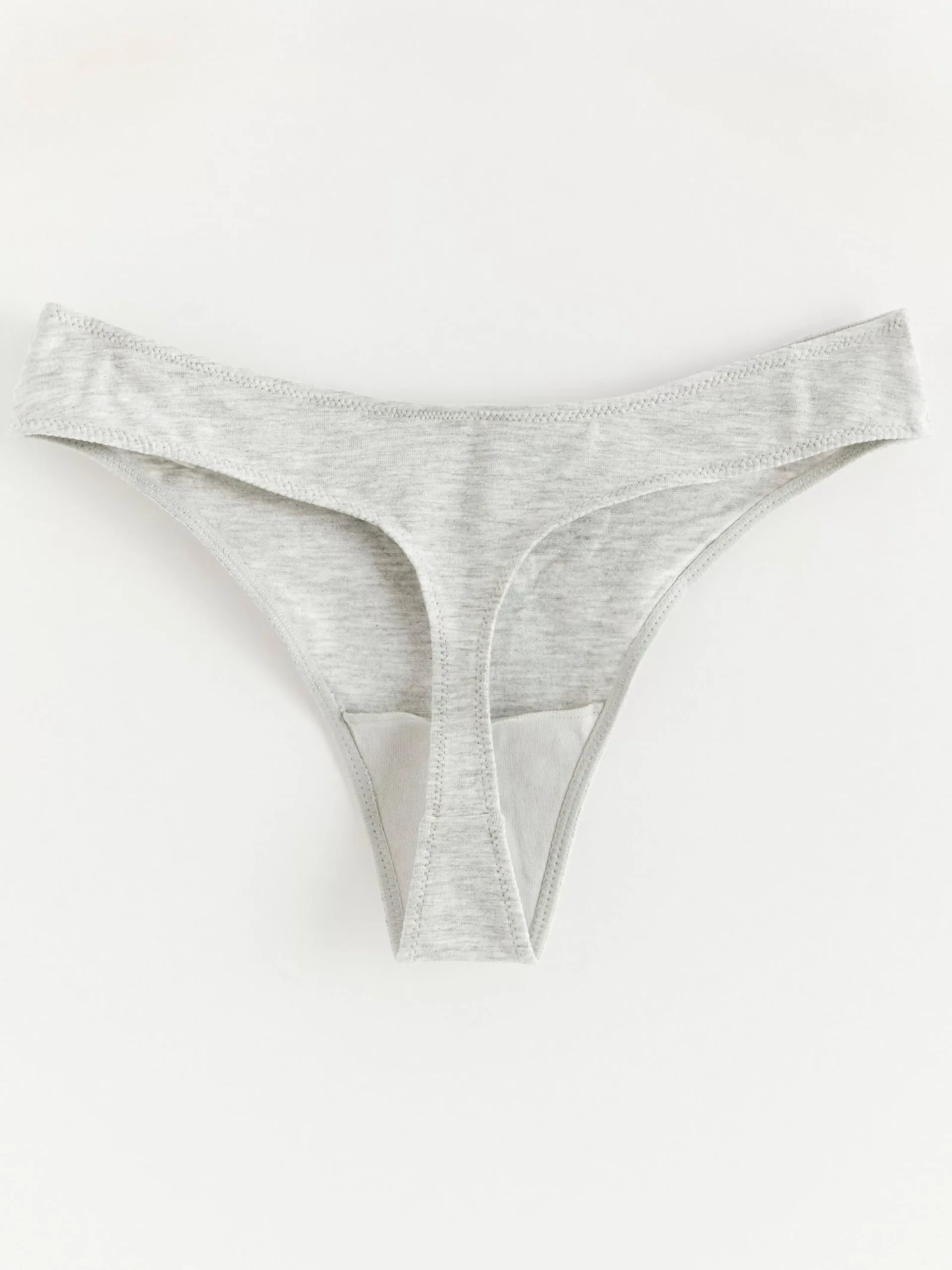 Trosor>Lindex Stringtrosa Low Light Grey Melange