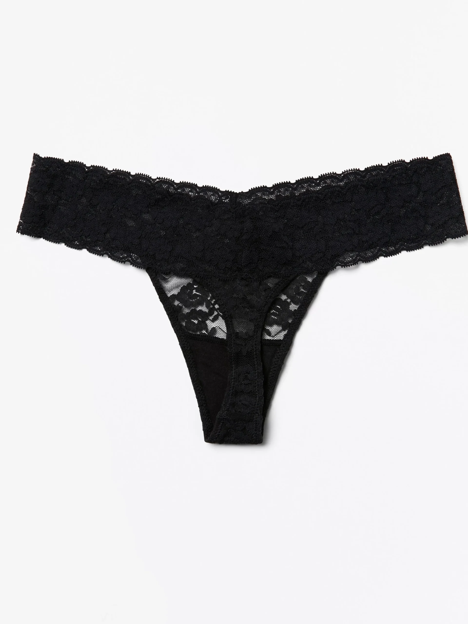 Trosor>Lindex Stringtrosa Low Black