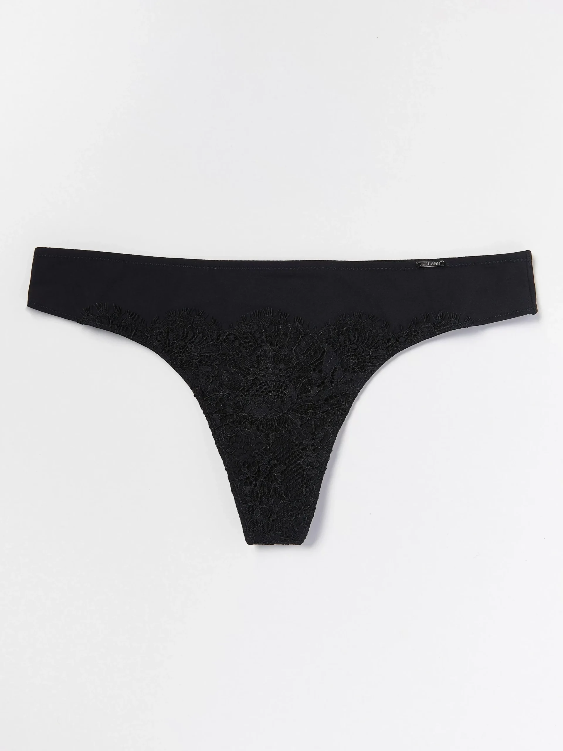 Trosor>Lindex Stringtrosa Low Black