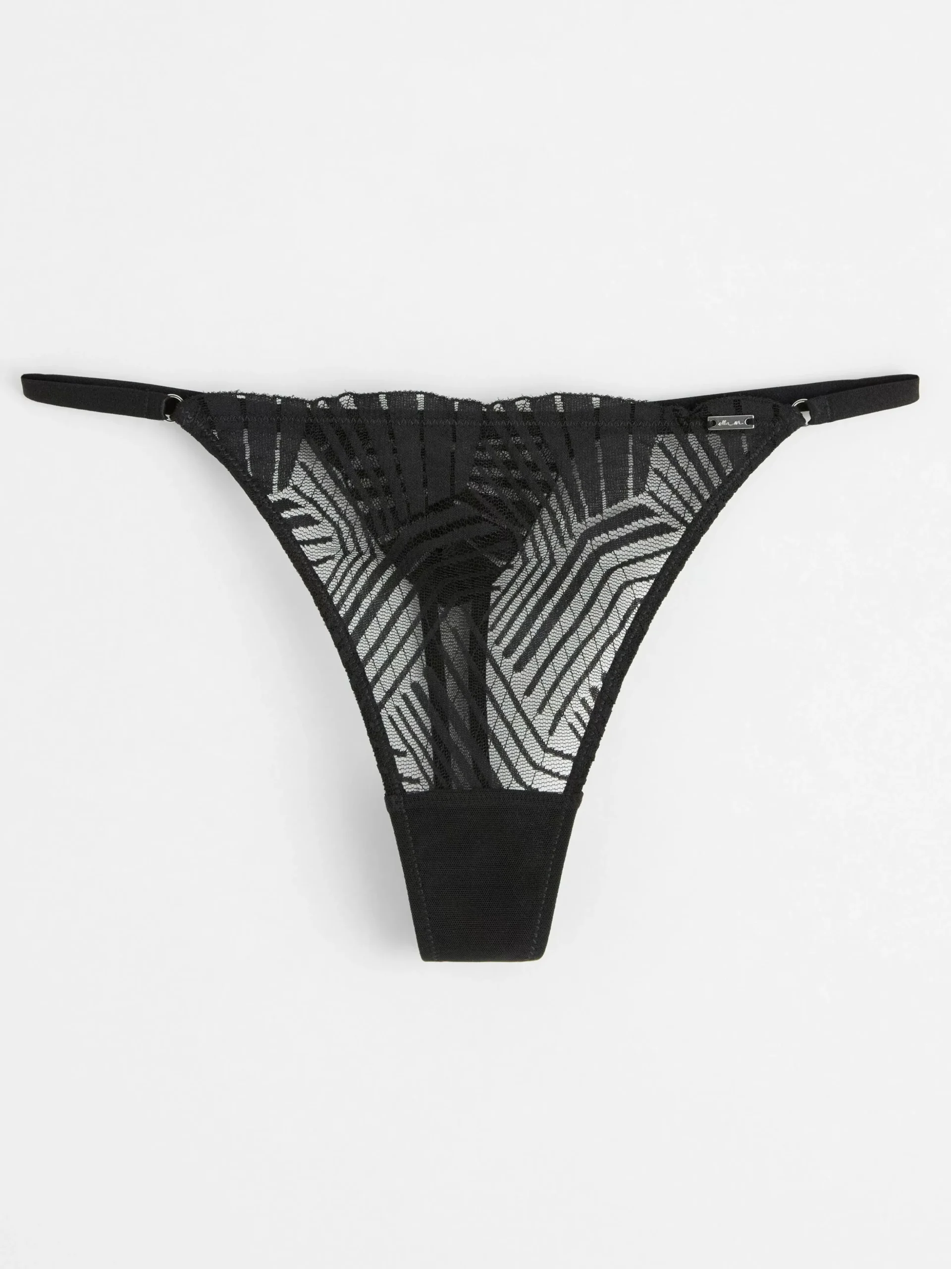 Trosor>Lindex Stringtrosa Low Waist Black