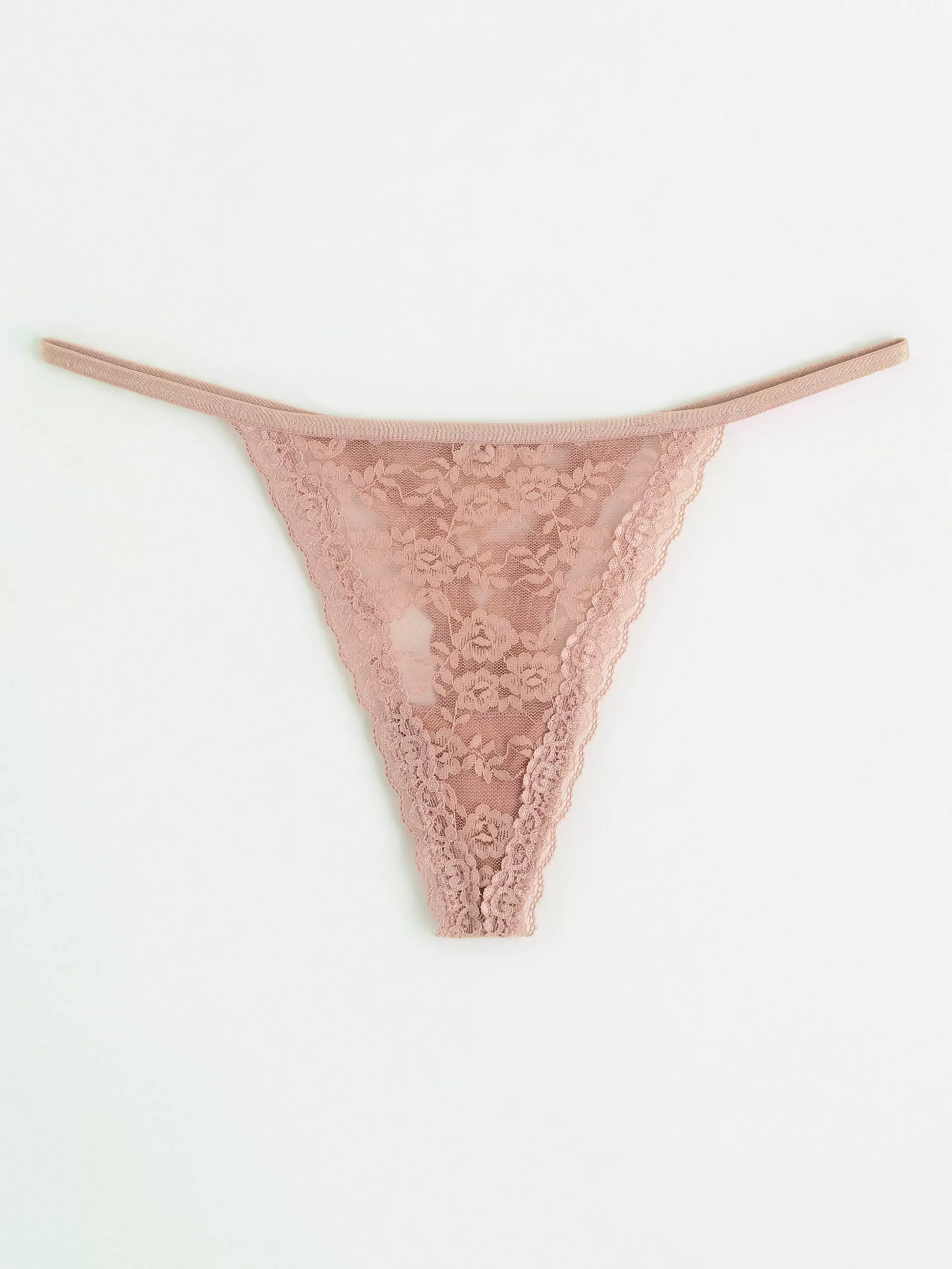 Trosor>Lindex Stringtrosa Low Waist Light Dusty Pink