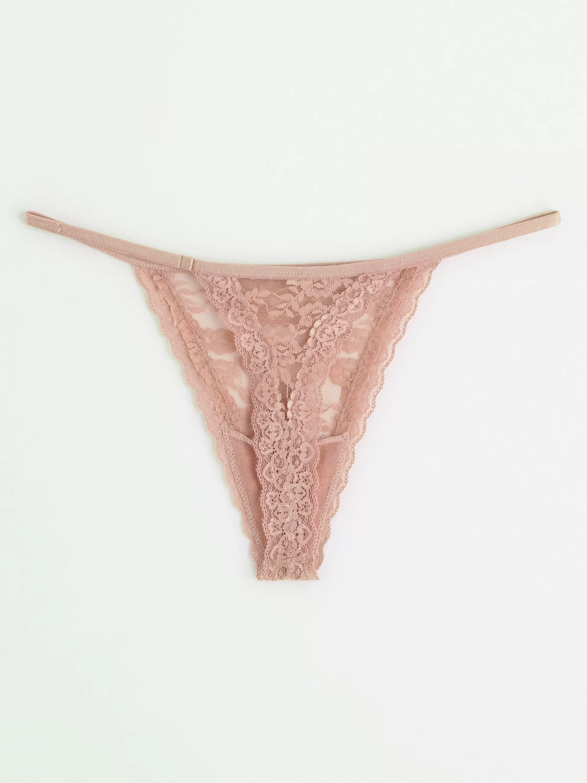 Trosor>Lindex Stringtrosa Low Waist Light Dusty Pink