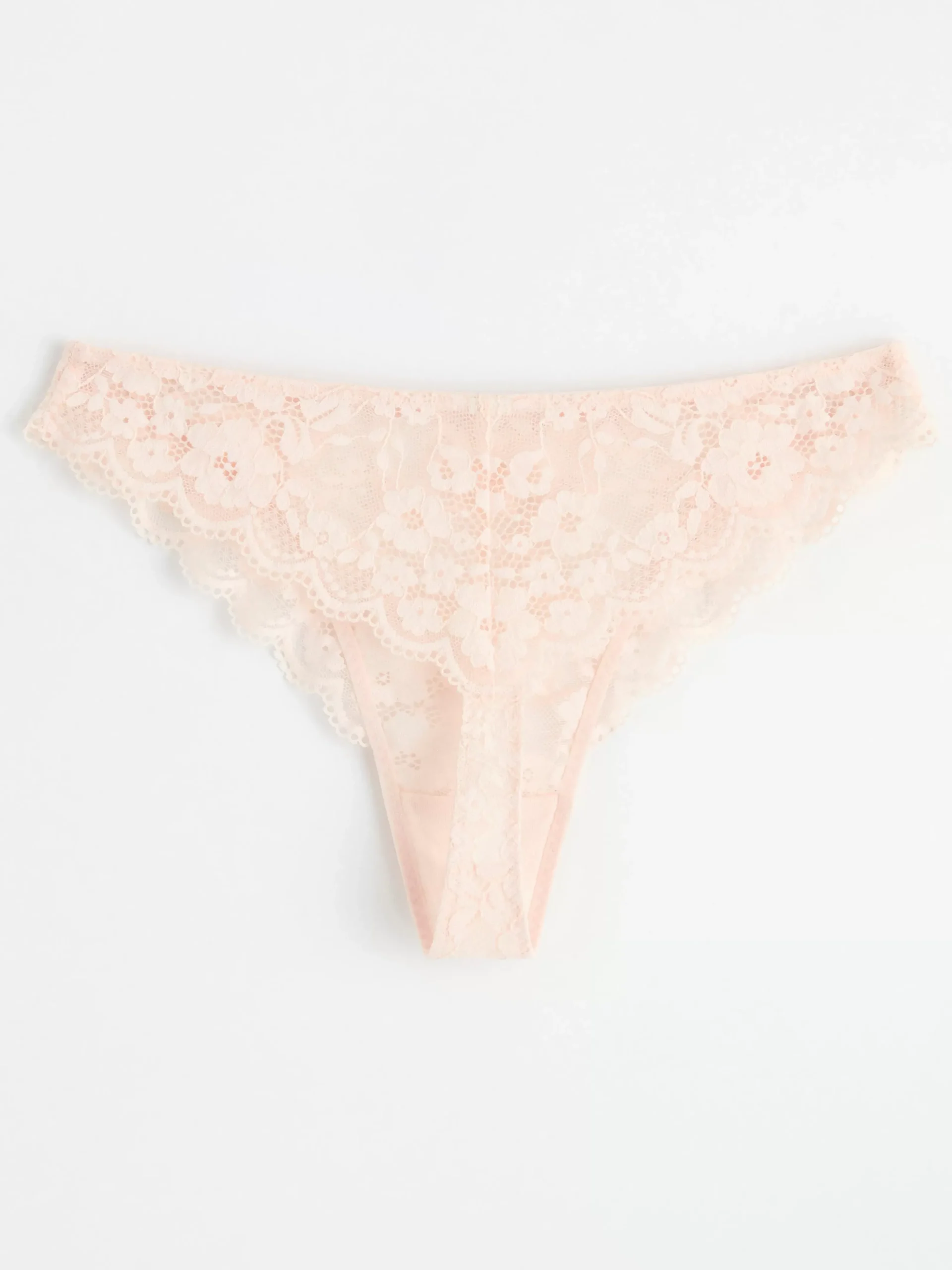 Trosor>Lindex Stringtrosa Regular Waist Med Spets Lt Pink