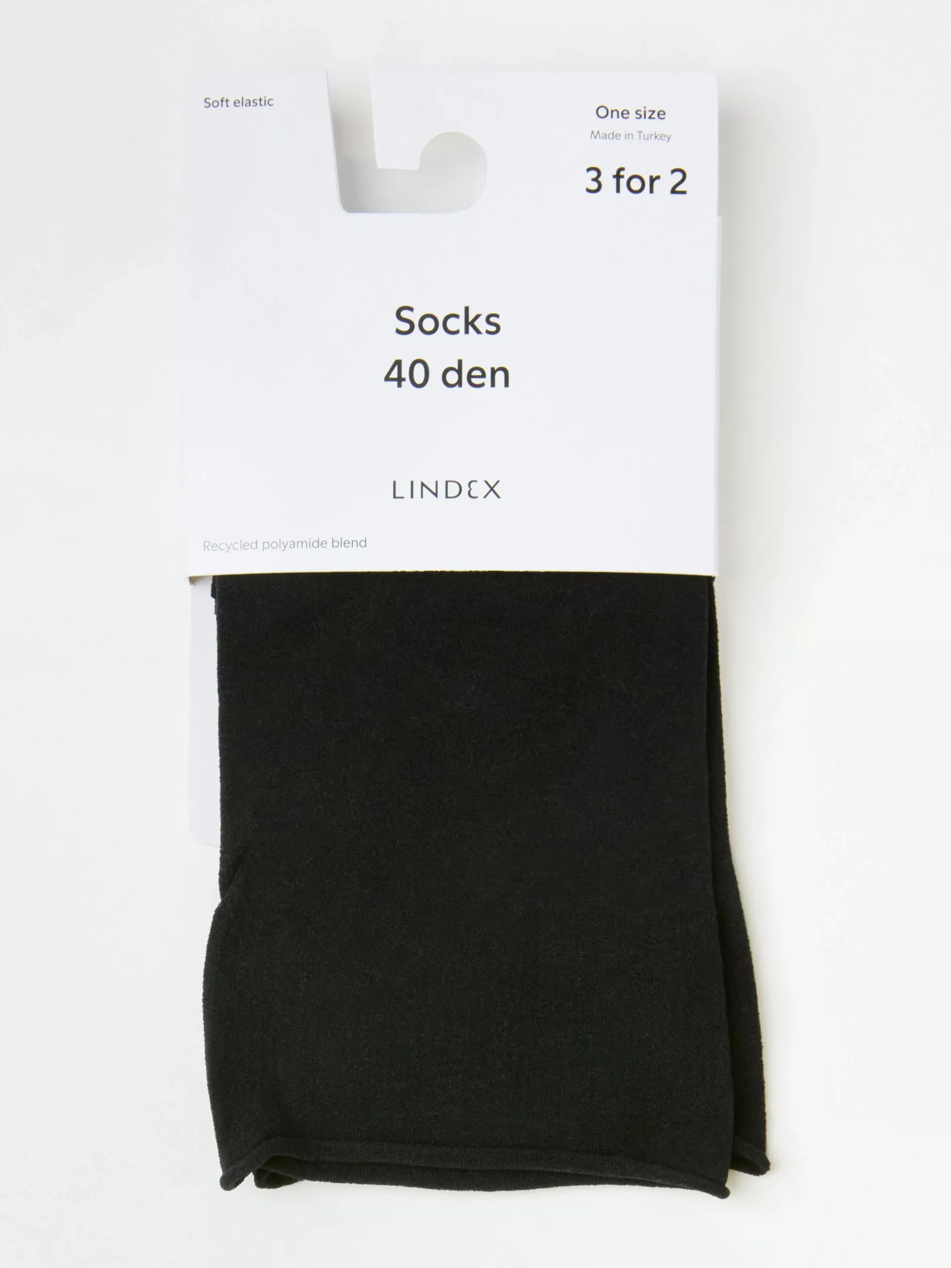 Strumpor>Lindex Strumpa Black