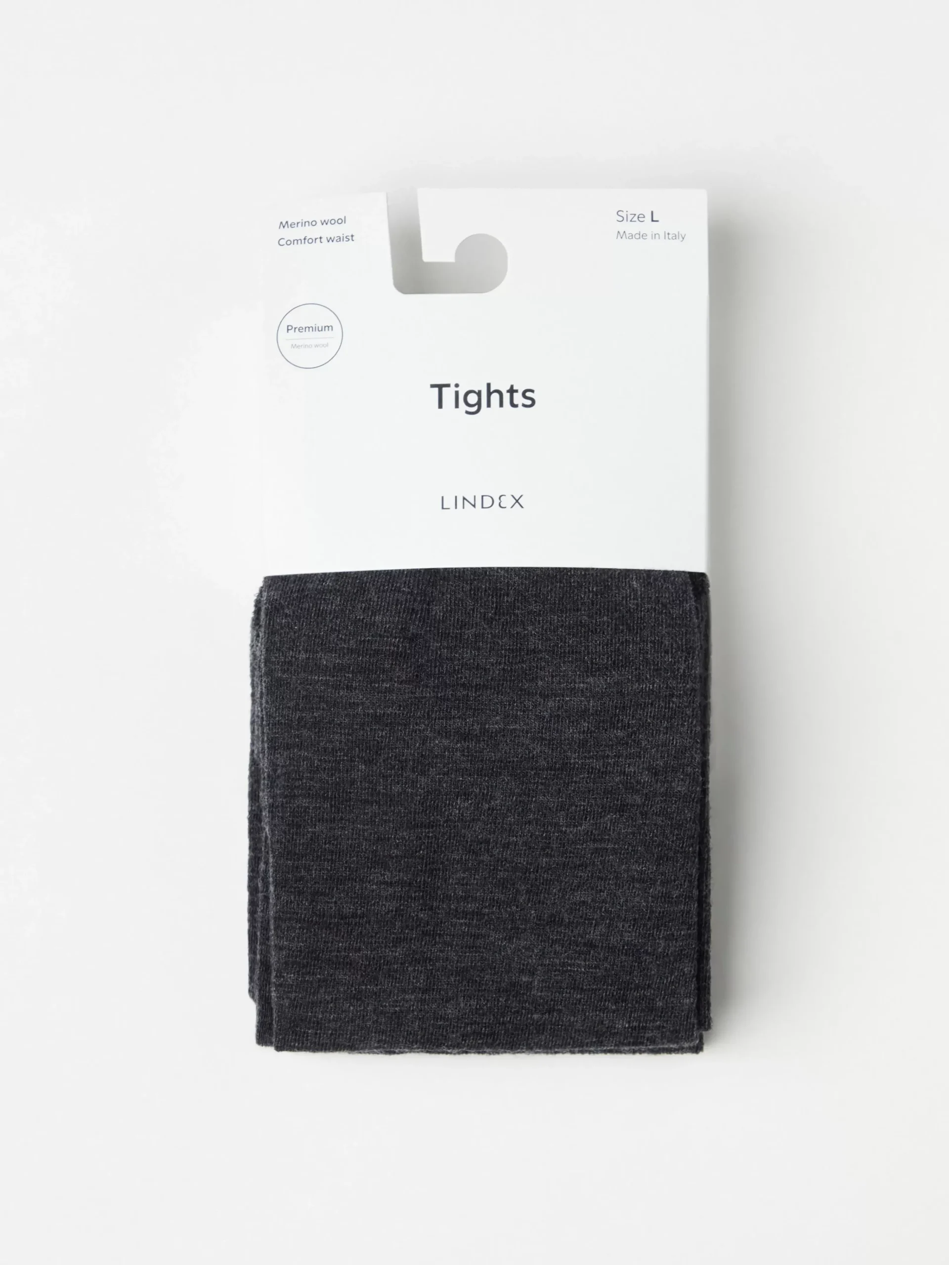 Strumpbyxor & Leggings>Lindex Strumpbyxa I Merinoull Dark Grey Melange