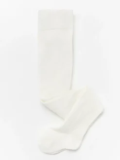 Strumpor & Strumpbyxor>Lindex Strumpbyxa I Ullblandning Light Dusty White
