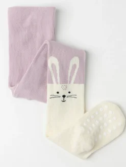 Strumpor & Strumpbyxor>Lindex Strumpbyxa Med Tryck Pa Knana Light Dusty Lilac