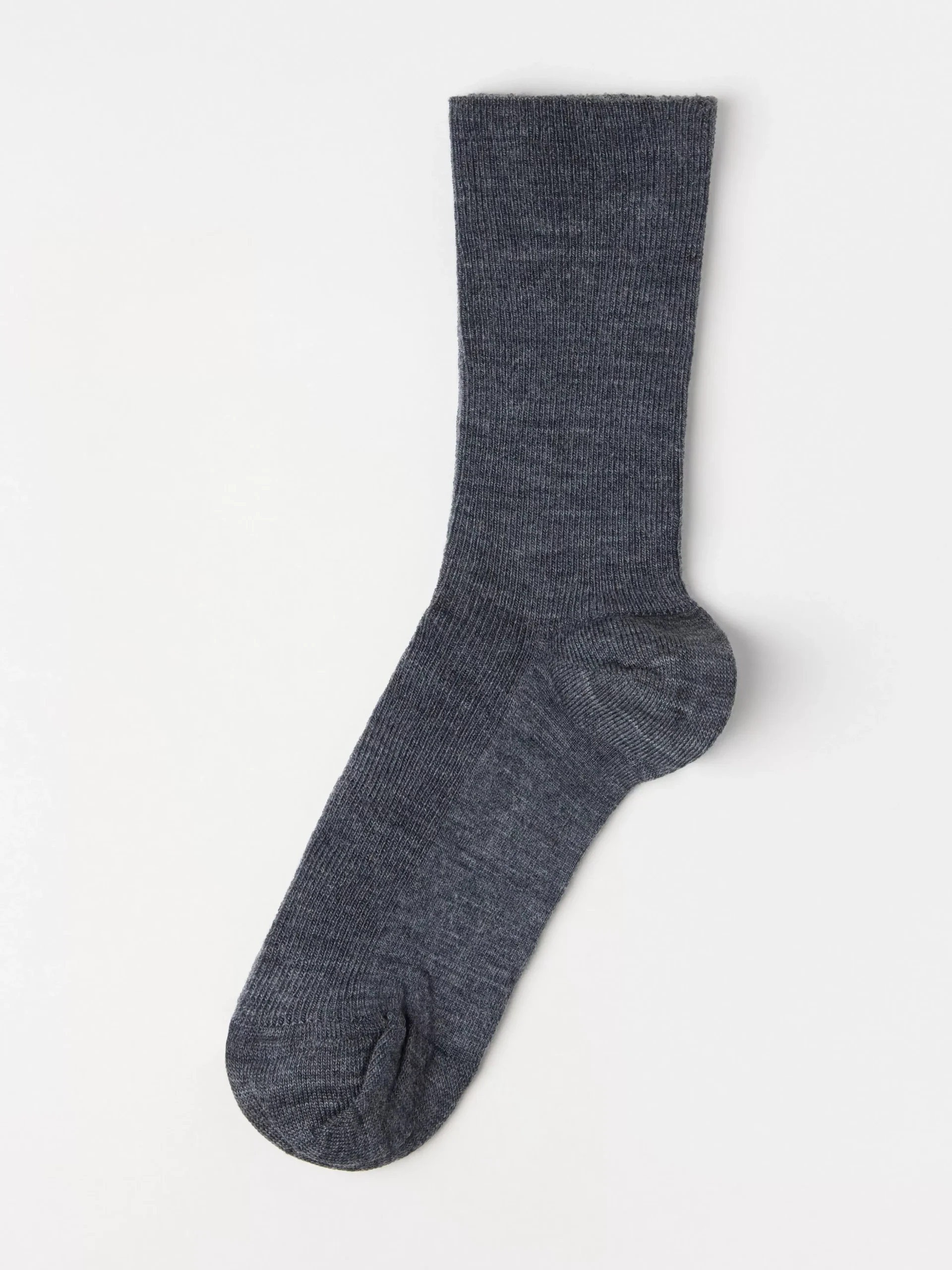 Strumpor>Lindex Strumpor I Ullblandning Anthracite Grey