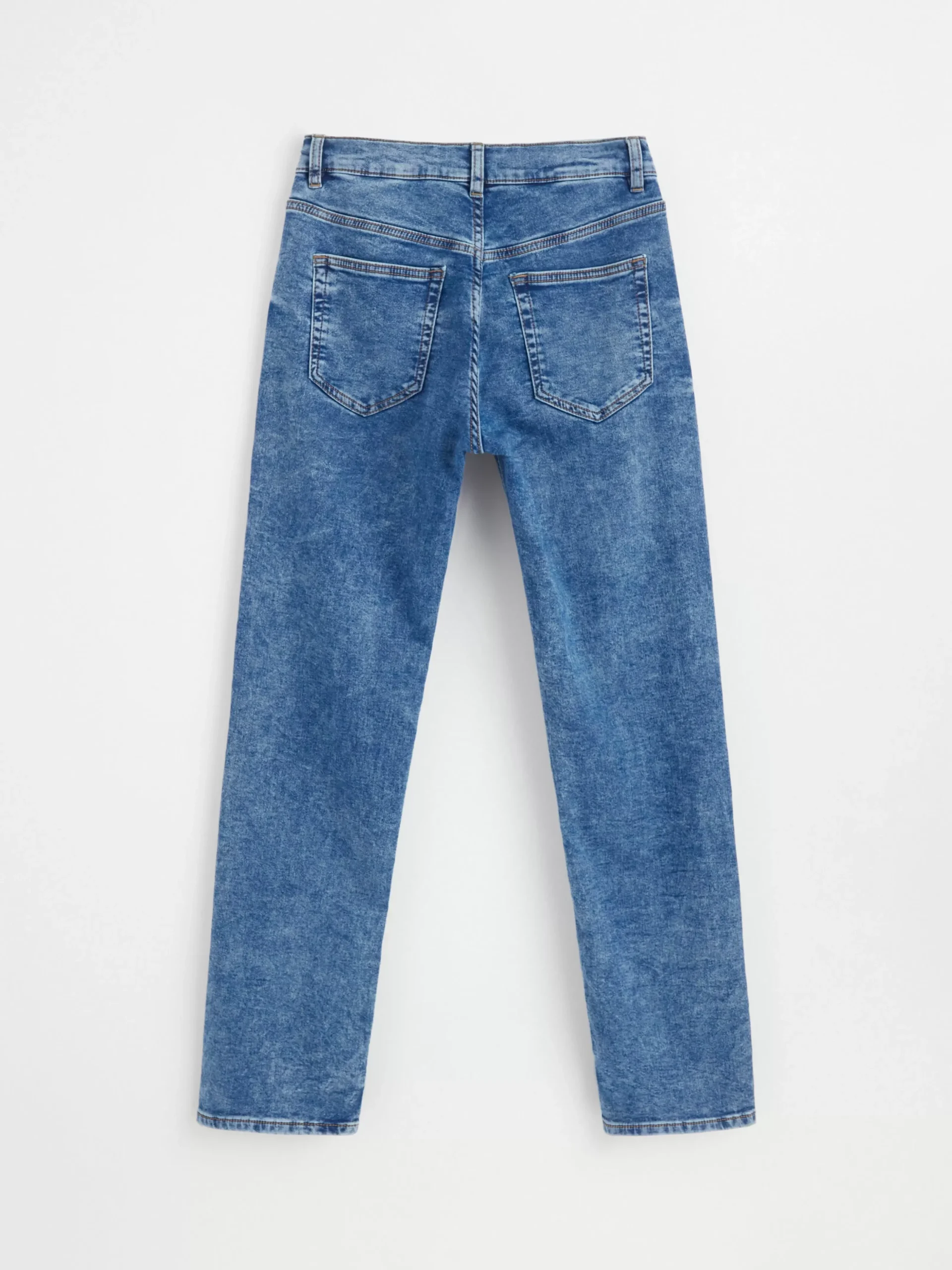 Jeans>Lindex Sture/Staffan Jeans I Trika Med Rakt Ben Och Normalhog Midja Denim