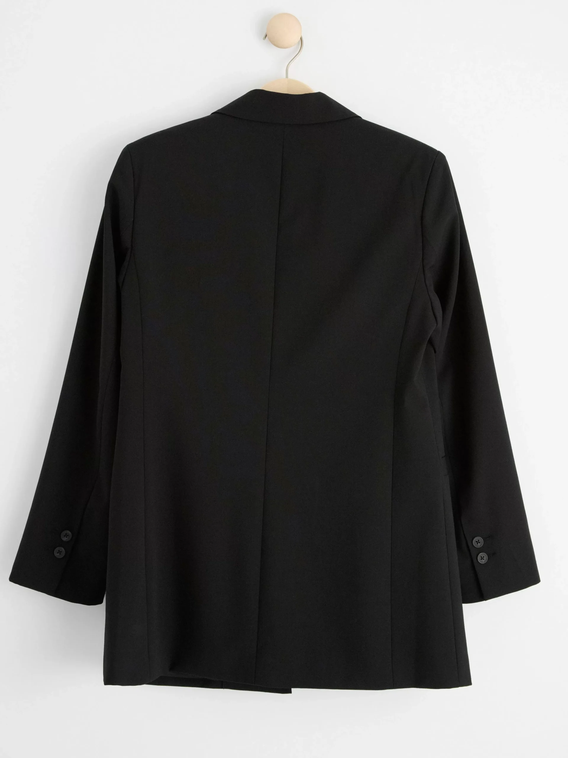 Kavajer>Lindex Svart Kavaj Med Enkelknappning Black