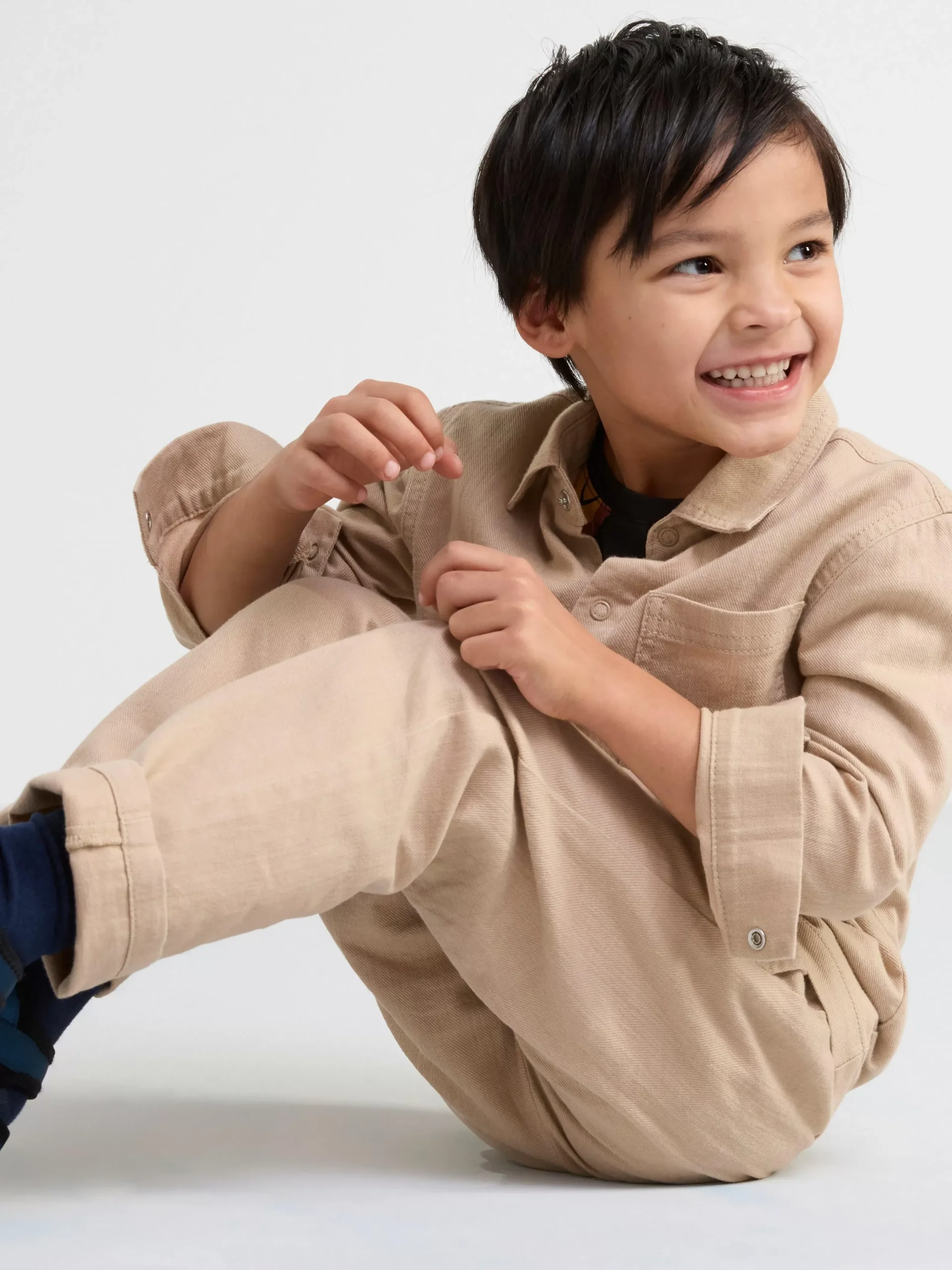 Byxor & Leggings>Lindex Sven Twillbyxa Med Rakt Ben Och Normalhog Midja Beige