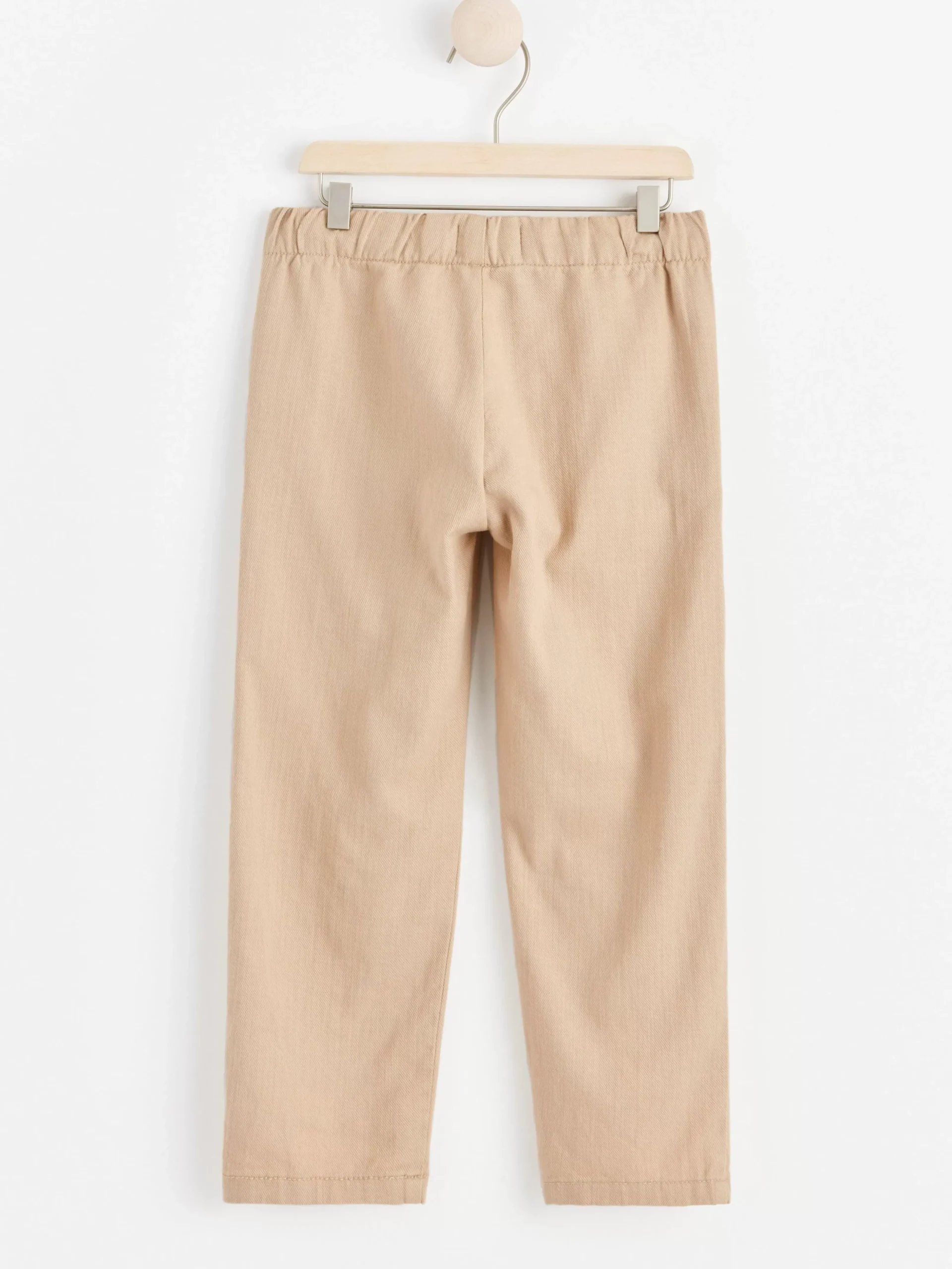 Byxor & Leggings>Lindex Sven Twillbyxa Med Rakt Ben Och Normalhog Midja Beige