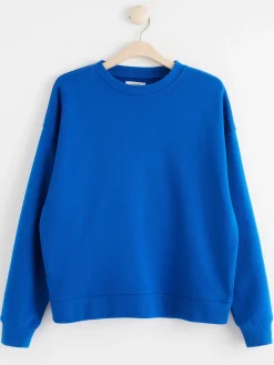 Toppar & T-Shirts>Lindex Sweatshirt Light Dusty Blue