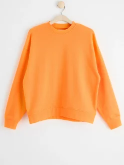 Toppar & T-Shirts>Lindex Sweatshirt I Oversize-Modell Light Orange