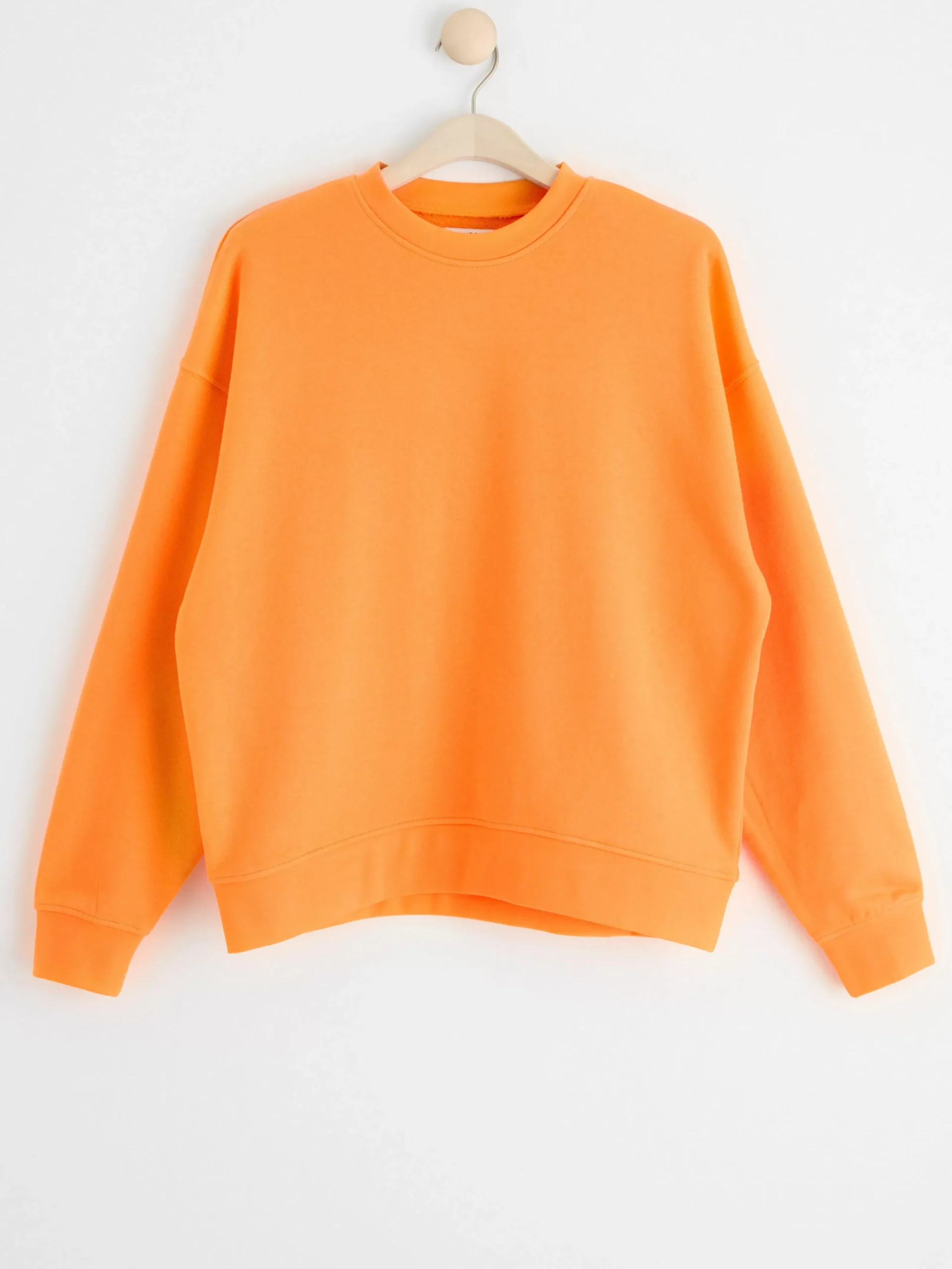 Toppar & T-Shirts>Lindex Sweatshirt I Oversize-Modell Light Orange