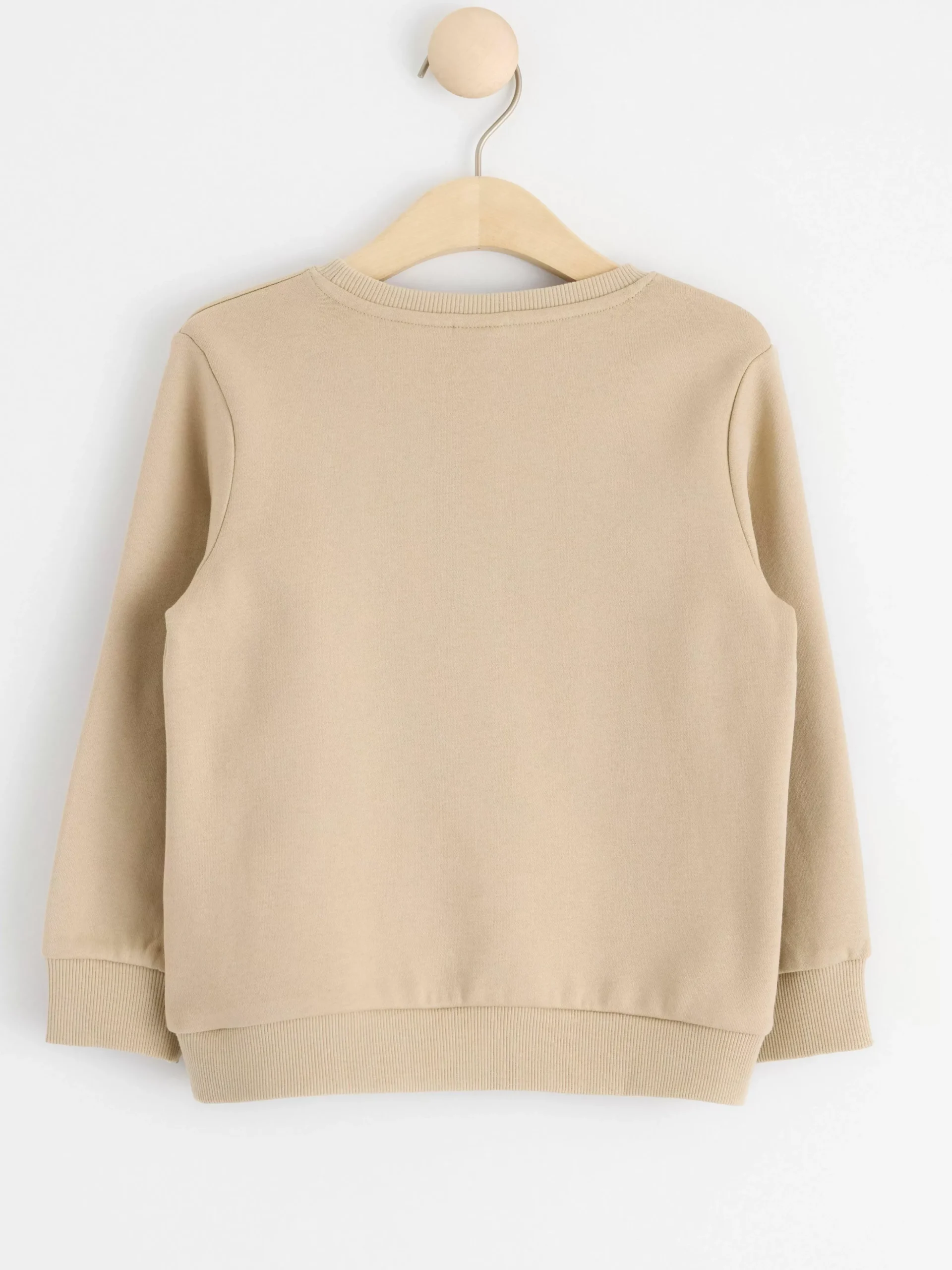 Tröjor & Cardigans>Lindex Sweatshirt Med Borstad Insida Beige