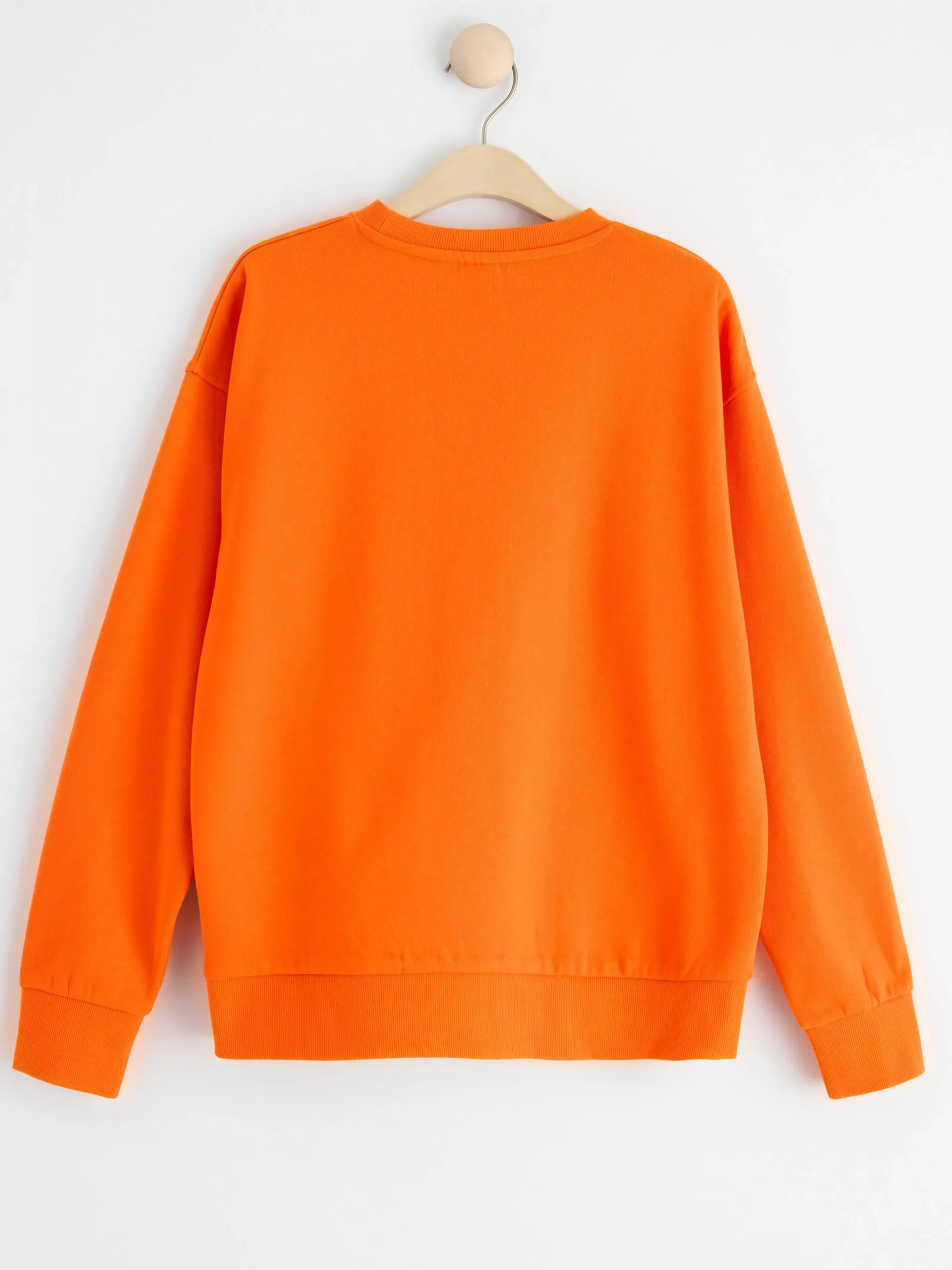 Tröjor & Cardigans>Lindex Sweatshirt Med Borstad Insida Orange
